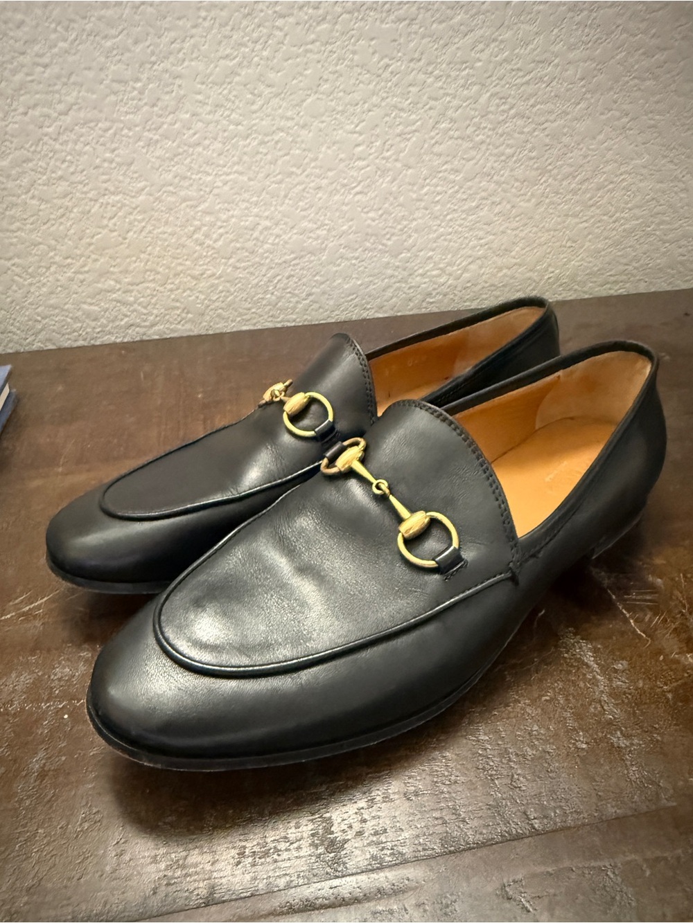 Gucci Jordaan Horsebit Loafers Womens - 37